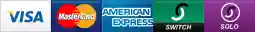 Major credit and debit cards accepted